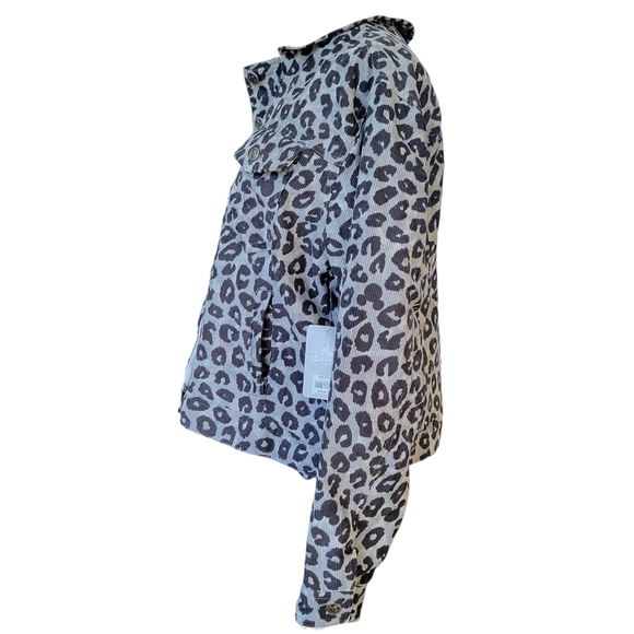 NWT Disney Mickey Mouse Corduroy Sherpa Lined Collar Jacket Size-L - Picture 7 of 14